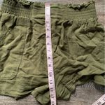 Olive Green Cotton Crop Top and Shorts Set M Size M Photo 9