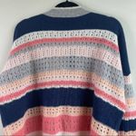 360 Cashmere  striped multi color sweater‎ cardigan size small Photo 8
