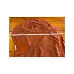 Abercrombie & Fitch bodysuit size XL rust brown polkadot v neck sheer sleeve Photo 6