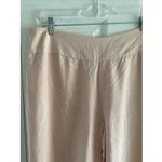 Laruen Ralph Lauren Womens 14 Pink Silk Wide Straight Leg Pants Size 14P Photo 1