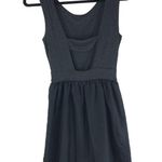 Only Hearts NYC by Helena Stuart Dress A Line Silk Blend Open Back Black S Photo 1