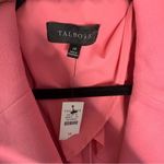 Talbots double breasted hot pink barbie core jacket size 14 valentine Photo 1