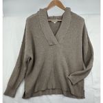 Aerie ‎ Cozy Up Waffle Hoodie Size Medium Brown Women's Excellent Photo 0