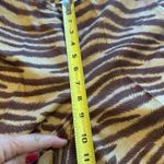 Jones New York NWT 2 PC Tiger Print Trendy Wild Bold Cropped Pants & Top Set Sz8 Photo 4