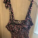 PacSun  Tie Sleeve Floral Tank Top Photo 1