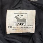 Vintage Le Coat Tissavel France Silvery Brown Cruella Open Front Faux Fur Coat Silver Size L Photo 3