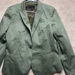 Banana Republic  | size 14 women’s army green blazer | suit jacket Photo 3