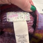 Free People  Poncho Diamondback Cozy Sweater Kimono One Size Shawl Wrap Aztec Photo 4