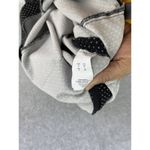 Primark Women's Micro Dotted Pants Black Size 8 Side Zip Straight Slim Photo 3