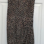 Rebecca Taylor Sleeveless Leopard Midi Dress Photo 0