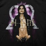 HIM Razorblade Romance Gothic Rock Band T-Shirt Size Large Photo 1