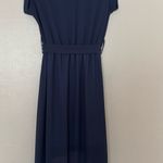 Blvd  Elegant Navy Blue Dress Photo 1