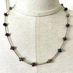 Indian agate necklace Photo 0