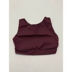 Vitamin A Maia Biosculpt Bikini Swim Top Burgundy Red 4 XS Extra Small Photo 9