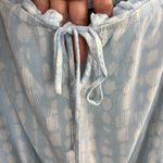 Torrid Crop Top 1X Blue White Off Shoulder V-Neck Tie Dye Gauze Lightweight Photo 2