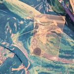 Vivienne Westwood 💕💕 Chiffon Batwing Blousson Sleeve Blouse ~ Abstract Floral Photo 8