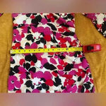 Milly Eleanora Wrap Silk Floral Pink White & Black Dress,Size 8,Brand New,NWOT Photo 6