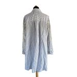 Free People  Maldives Stripes Top in Ivory & Blue Combo NWT MSRP: $198 Photo 5