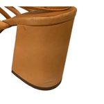 Free People  Strappy Mustard Orange Heels Photo 3