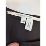 Gerard Darel  Womens Black Semi Sheer Long-Sleeve Blouse Shirt Top Size 36 Silk Photo 4