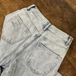 PacSun  high-rise straight distressed light wash button butterfly denim jeans Photo 7