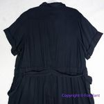 City Chic New! Plus Boiler Suit Jumpsuit in black, size 18 Photo 13