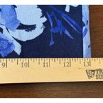 Isaac Mizrahi  Womens 2X Petite Blue Floral Wide Leg Ponte Pants Tropical Travel Photo 7