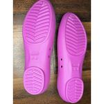 Crocs  Lina Ballet Flats Bright Pink Magenta Size 5 EUC!! Photo 2