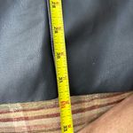 ZARA  Black Faux Leather Dress Photo 4