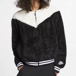 Nike Women's Sportswear Wolf Sherpa Bomber Jacket Photo 10