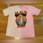 Urban Outfitters Def Leppard split Dye oversized tee Photo 4