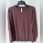 Zella Casual Maroon Sweatshirt Photo 0