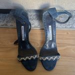 Manolo Blahnik  Denim Heels Photo 1