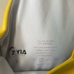 Zyia  Active Yellow Light N Tight Strappy Bra Size Large Photo 3