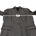 Lafayette 148 Wool Black & White Printed Single Button Long Sleeve Blazer Sz‎ 12 Photo 8