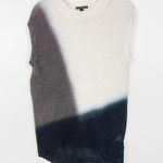 J. Crew Linen Dip Dye Sleeveless Knit Sweater High Low Size XS Photo 0