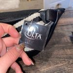 ULTA Beauty Black Crossbody Bag With Striped Strap Photo 2