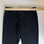 Eileen Fisher Womens Pull On Slim Pants Medium Black Stretch Minimalist Ethical Photo 5
