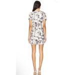 LE SUPERBE Winter Garden Floral Sequin Shift Dress | 2 | NWT White Photo 2