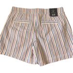 Gap  Stretch Easy Through Hip & Thigh Mid‎ Rise Striped Shorts 8 Photo 5