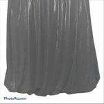 Bebe  Shiny Black Mini Party Dress Low Demi Cup Size Small Photo 4