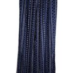 Sadie & Sage Pants Wide Leg Pants Navy Cream Small Lined Belted Boho New Blue Photo 11