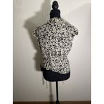 Ralph Lauren Polo Ralph‎ Lauren CREAM/BROWN Women's Floral Cardigon Top, US 14 Photo 3