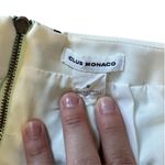 Club Monaco  Light Blue Pencil Skirt with White and Black Trim and Zipper Detail Photo 5