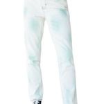PacSun NWT Eco White & Green Mom Jeans Relaxed Fit Tapered Denim Size 29 | 8 NEW Photo 6