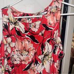 Kasper Red Midi Sleeveless Dress Photo 5