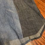 Alice + Olivia  Madison Colorblock Denim Paneled High Rise Shorts Photo 1