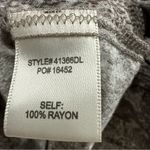 Skies Are Blue  Snakeskin Print Wrap Style Long Sleeve Lightweight Blouse Medium Photo 9