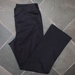 Karen Kane  black polished cotton and spandex bootcut pants Photo 0
