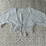 Self Esteem SELFIE White Boho Kimono Cardigan Photo 2